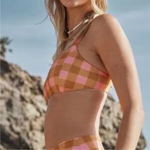 L*Space Swim L*Space X Seaesta Surf Jess Bikini Top Seaesta Gingham